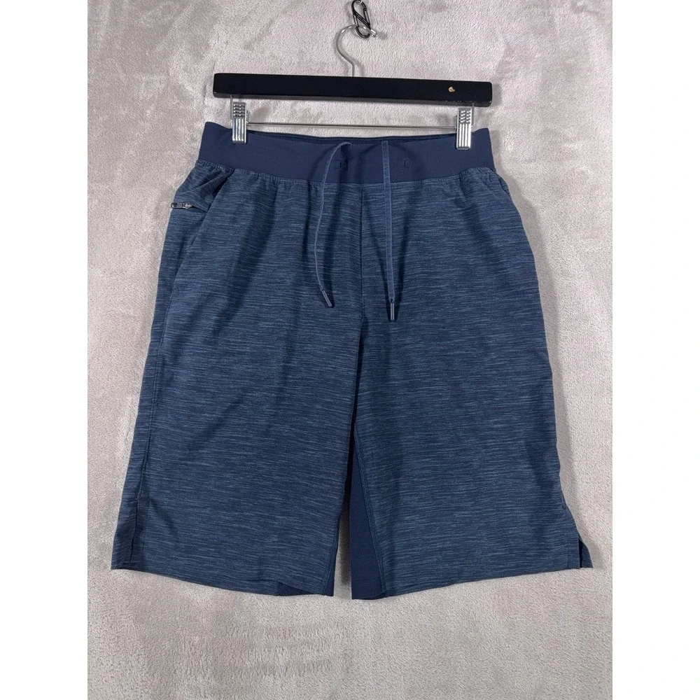 Lululemon The Linerless Shorts Mens Small Blue Performance Training Lounge